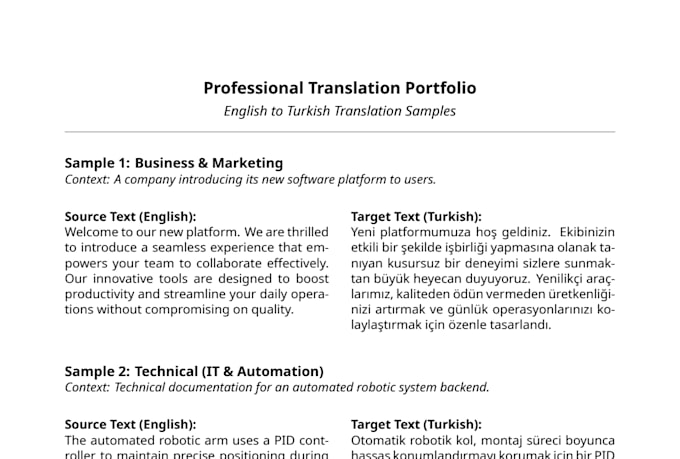 flawlessly translate english to native turkish
